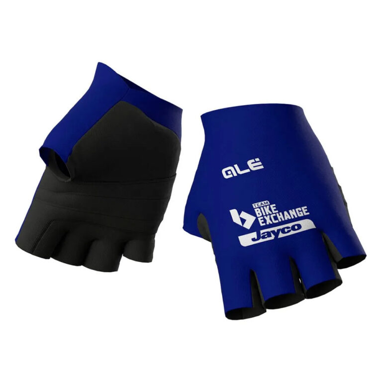 Al&amp;eacute; Bike Exchange Short Gloves M Dark Blue - L Dark Blue