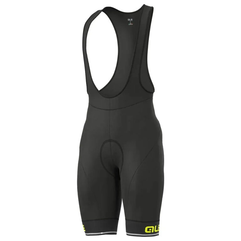 Al&amp;eacute; Blend Bib Shorts L Black / Fluo Yellow - 3XL Black / Fluo Yellow - Image 3