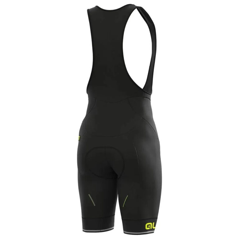 Al&amp;eacute; Blend Bib Shorts L Black / Fluo Yellow - 3XL Black / Fluo Yellow - Image 4