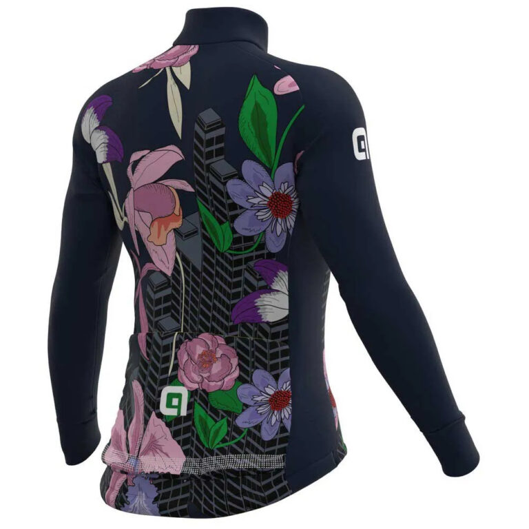 Al&amp;eacute; City Long Sleeve Jersey XS Navy Blue - L Navy Blue - Image 2