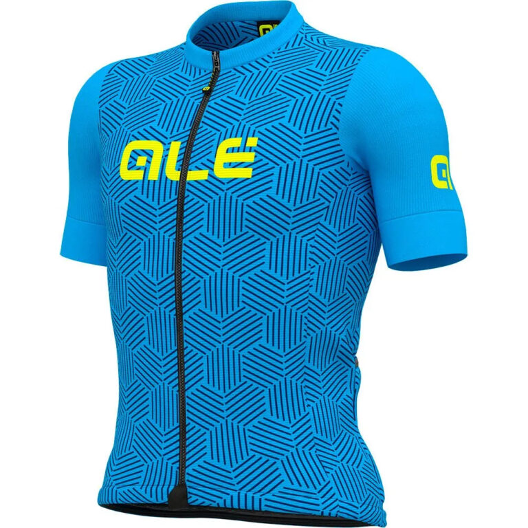 Al&amp;eacute; Cross Short Sleeve Jersey M Light Blue