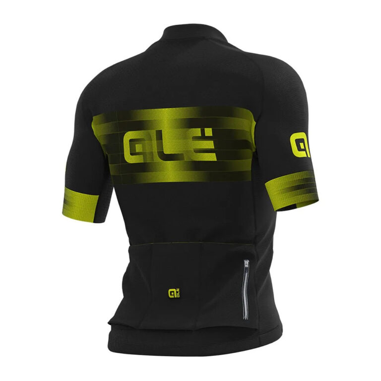 Al&amp;eacute; Graphics PRR Scalata Short Sleeve Jersey M Black / Fluor Yellow - Image 2