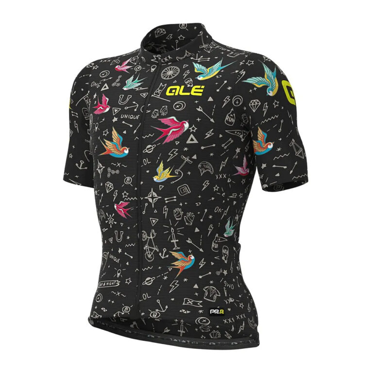 Al&amp;eacute; Graphics PRR Versilia Short Sleeve Jersey L Black