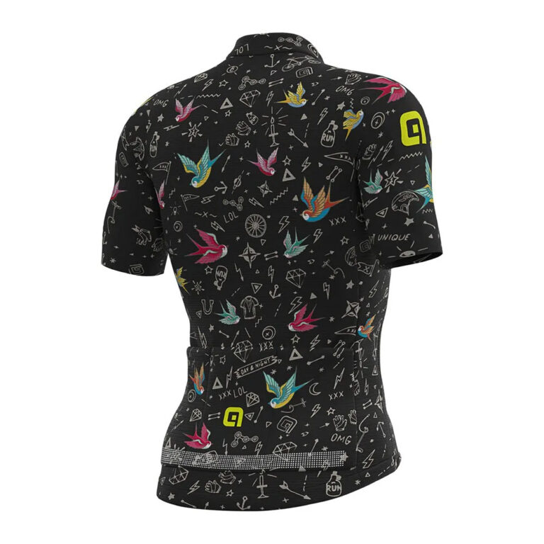 Al&amp;eacute; Graphics PRR Versilia Short Sleeve Jersey L Black - Image 2