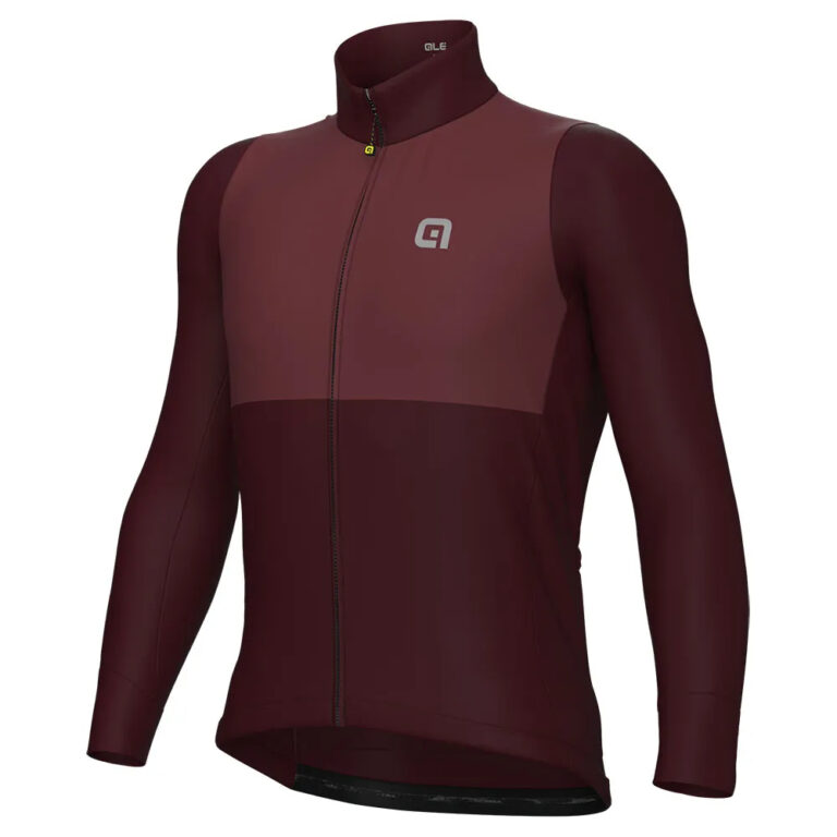 Al&amp;eacute; Gravel Dual Long Sleeve Jersey M Bordeaux - L Bordeaux