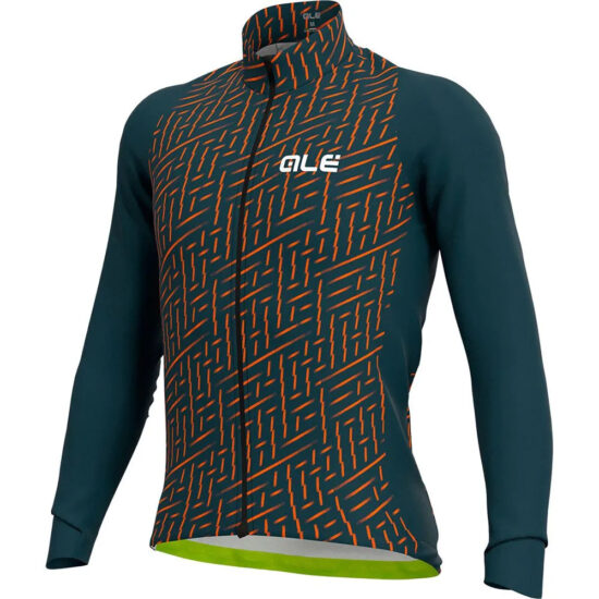 Al&amp;eacute; Green Bolt Long Sleeve Jersey S Grey / Fluor Orange - XL Grey / Fluor Orange