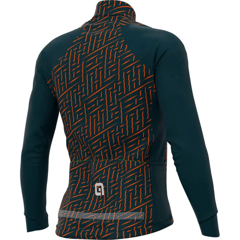 Al&amp;eacute; Green Bolt Long Sleeve Jersey S Grey / Fluor Orange - XL Grey / Fluor Orange - Image 2