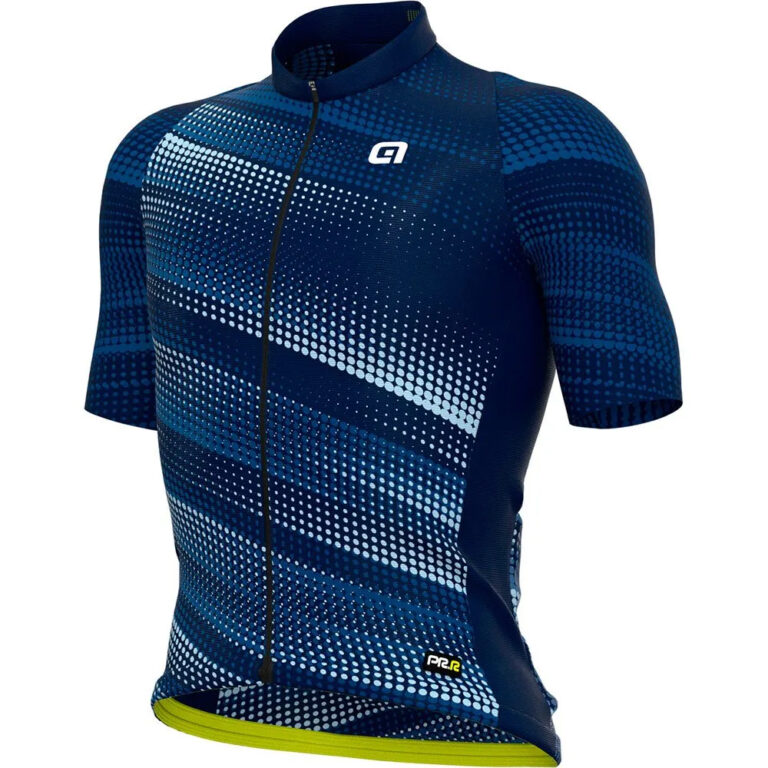 Al&amp;eacute; Green Speed Short Sleeve Jersey M Blue - XL Blue