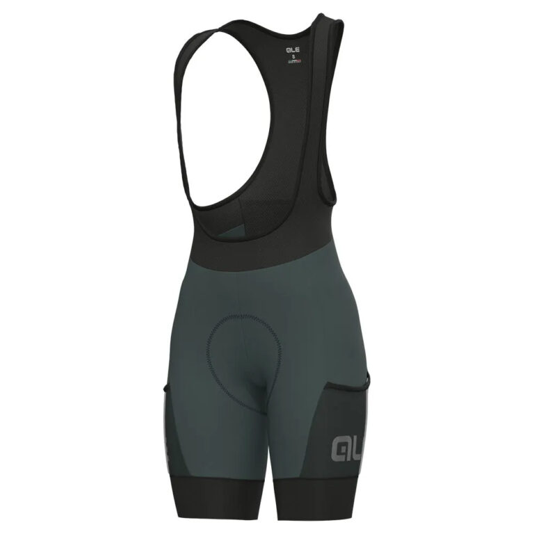 Al&amp;eacute; Griss Cargo Bib Shorts M Dark Green - L Dark Green