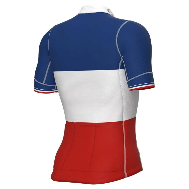 Al&amp;eacute; Groupama FDJ Champion France PRO 2023 Short Sleeve Jersey S Rojo / Azul - XL Rojo / Azul - Image 2