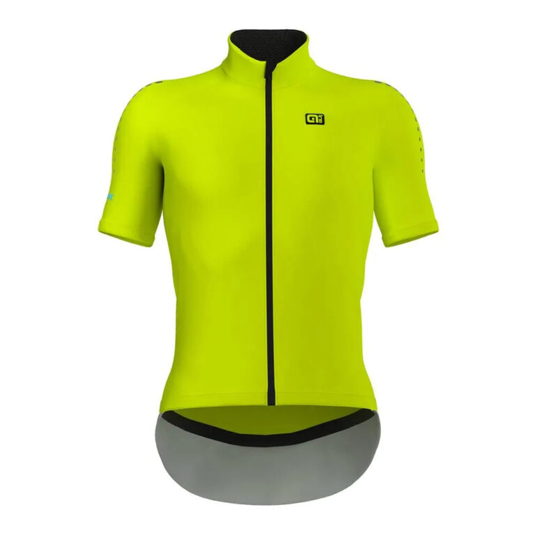 Al&amp;eacute; K-Atmo Klimatik Short Sleeve Jersey M Yellow Fluo