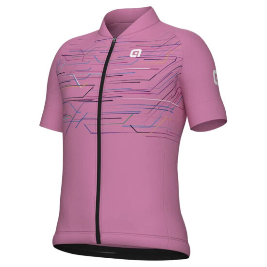 Al&amp;eacute; Megabyte Short Sleeve Jersey 14 Years Pink