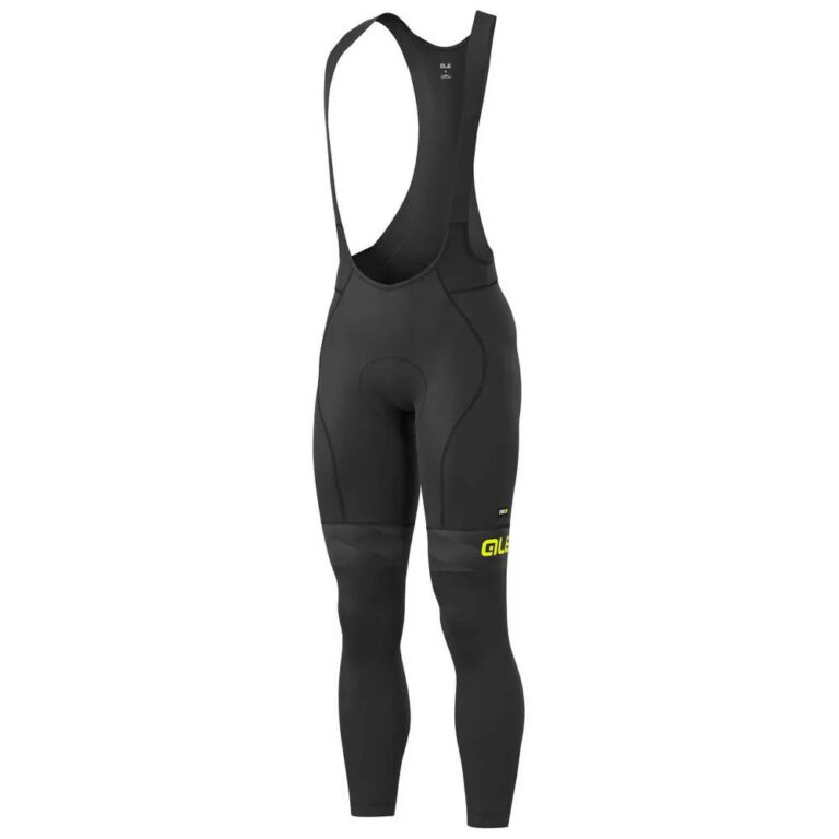 Al&amp;eacute; Mild Bib Tights XS Black / Fluor Yellow - 2XL Black / Fluor Yellow