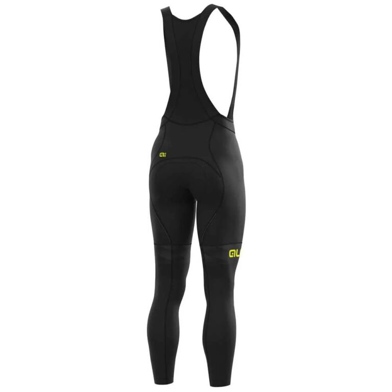 Al&amp;eacute; Mild Bib Tights XS Black / Fluor Yellow - 2XL Black / Fluor Yellow - Image 2