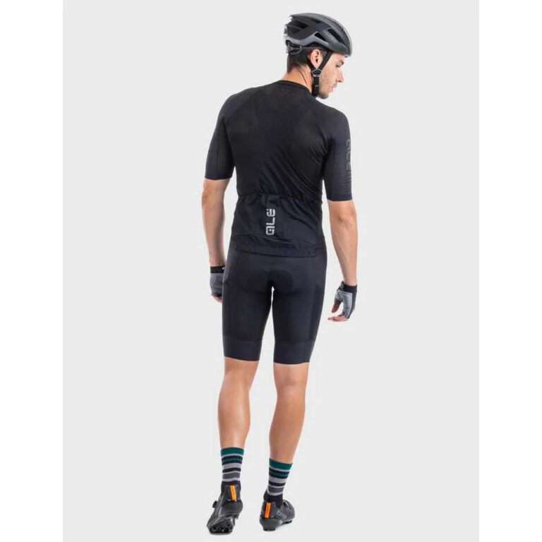 Al&amp;eacute; Off Road Attack 2.0 Short Sleeve Jersey M Black - Image 4