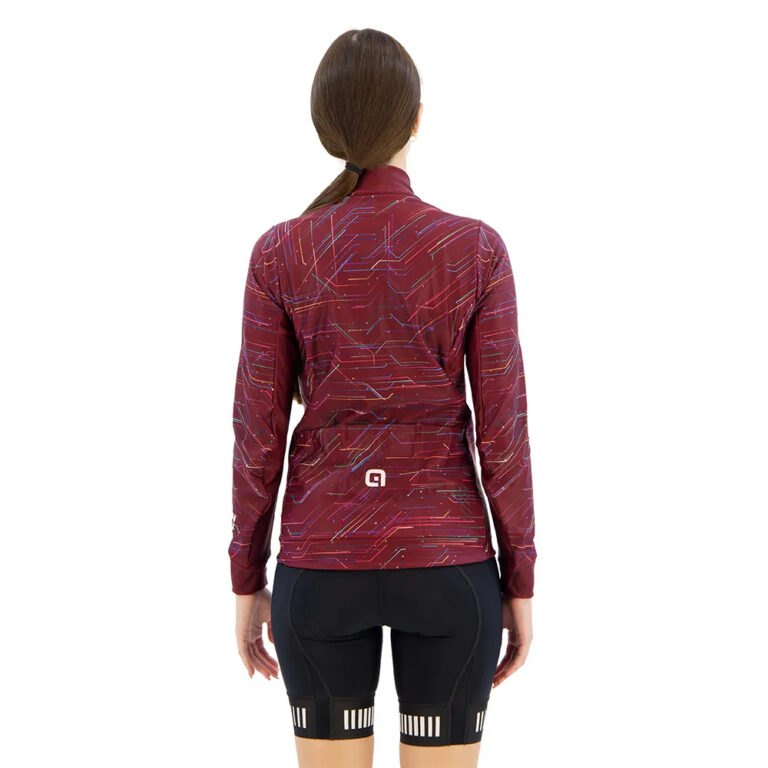 Al&amp;eacute; PR-E Byte Long Sleeve Jersey XS Bordeaux - Image 2