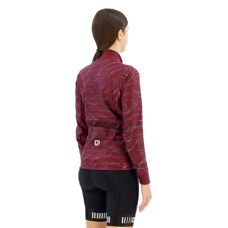 Al&amp;eacute; PR-E Byte Long Sleeve Jersey XS Bordeaux - Image 6