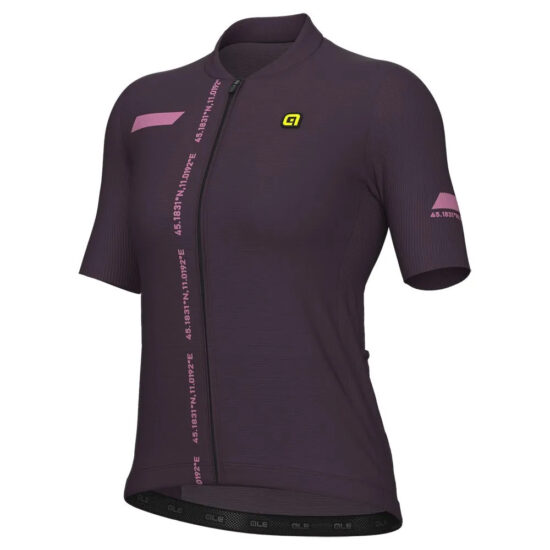 Al&amp;eacute; Pr-E Follow Me Short Sleeve Jersey S Aubergine - L Aubergine