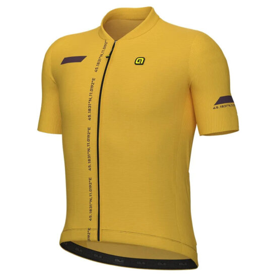 Al&amp;eacute; Pr-E Follow Me Short Sleeve Jersey L Ocher