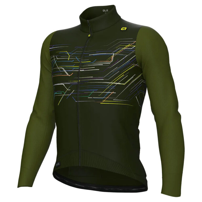 Al&amp;eacute; PR-E Megabyte Long Sleeve Jersey M Military Green