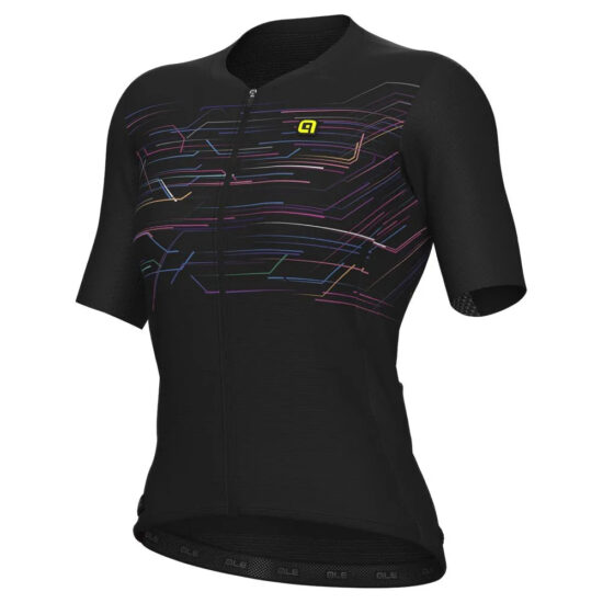 Al&amp;eacute; Pr-E Megabyte Short Sleeve Jersey S Black - L Black