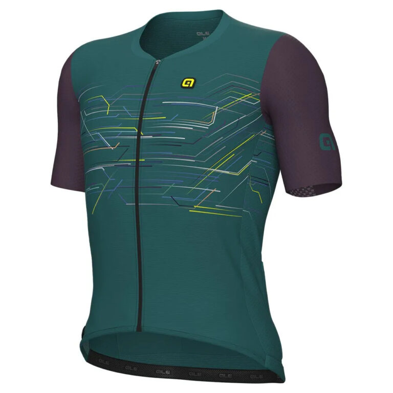 Al&amp;eacute; Pr-E Megabyte Short Sleeve Jersey M Green - XL Green