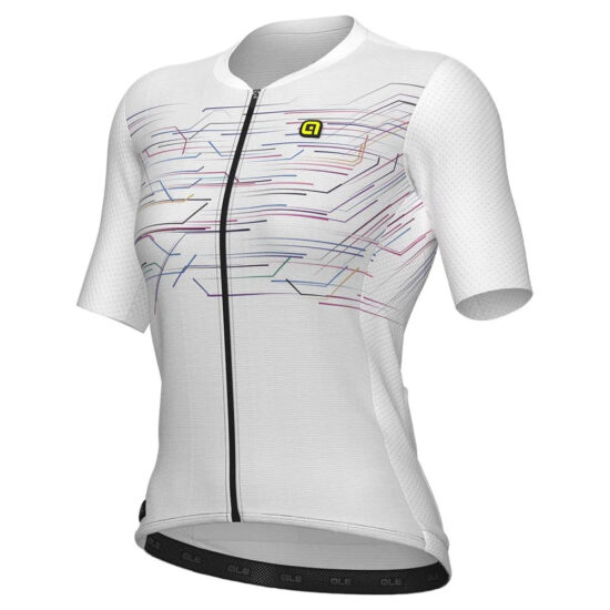 Al&amp;eacute; Pr-E Megabyte Short Sleeve Jersey S White - L White