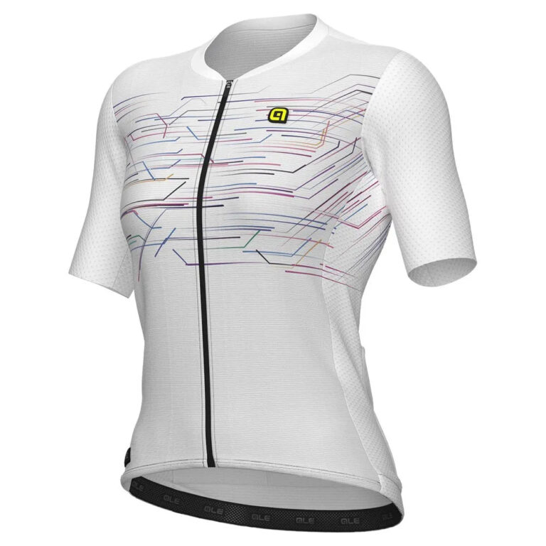 Al&amp;eacute; Pr-E Megabyte Short Sleeve Jersey S White - L White