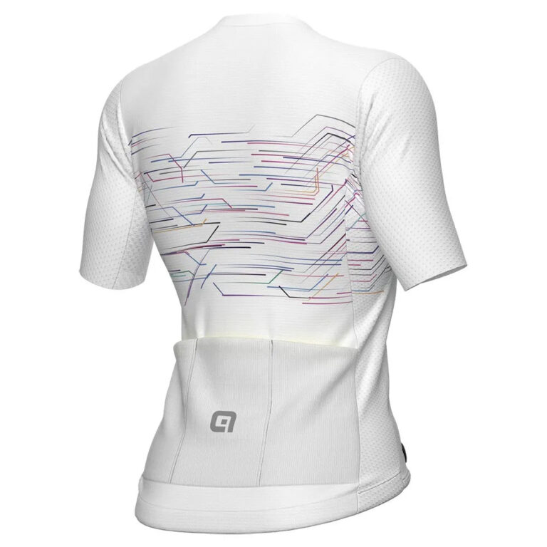 Al&amp;eacute; Pr-E Megabyte Short Sleeve Jersey S White - L White - Image 2