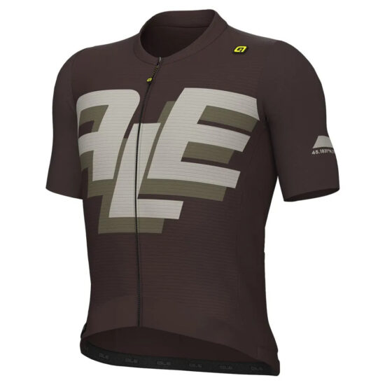 Al&amp;eacute; Pr-E Sauvage Short Sleeve Jersey L Brown - XL Brown