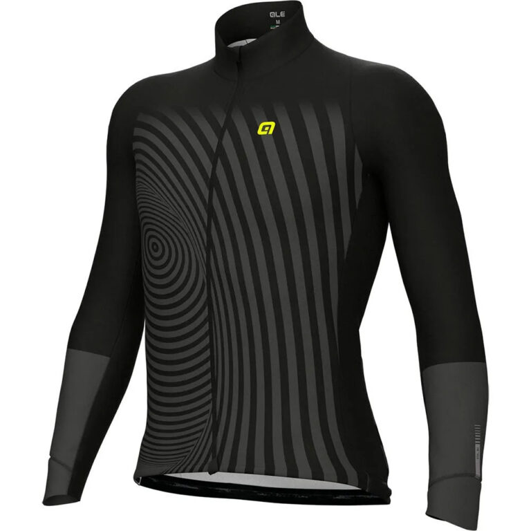 Al&amp;eacute; PR-R Green Digital Long Sleeve Jersey M Black - L Black