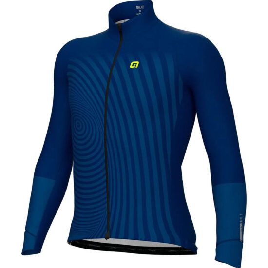 Al&amp;eacute; PR-R Green Digital Long Sleeve Jersey L Blue