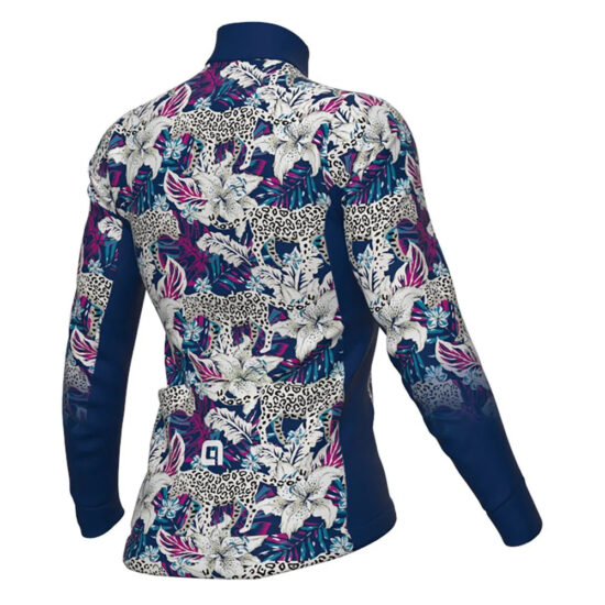 Al&amp;eacute; PR-R Hibiscus Long Sleeve Jersey M Torquoise