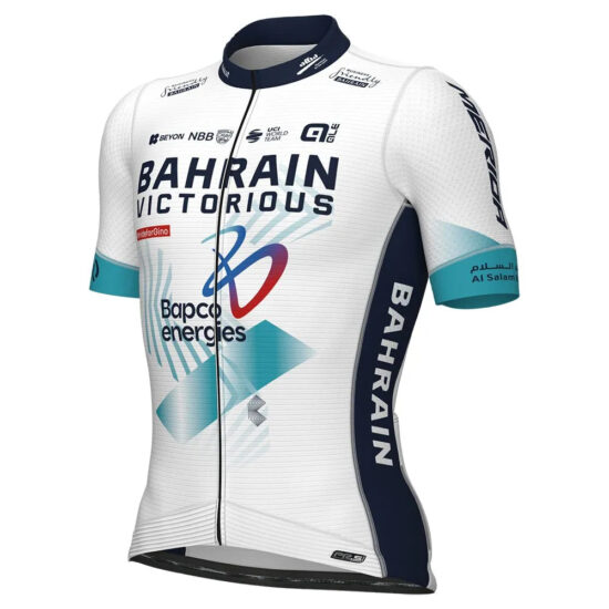 Al&amp;eacute; PR-S Bahrain Victorious 2024 Short Sleeve Jersey S White - L White