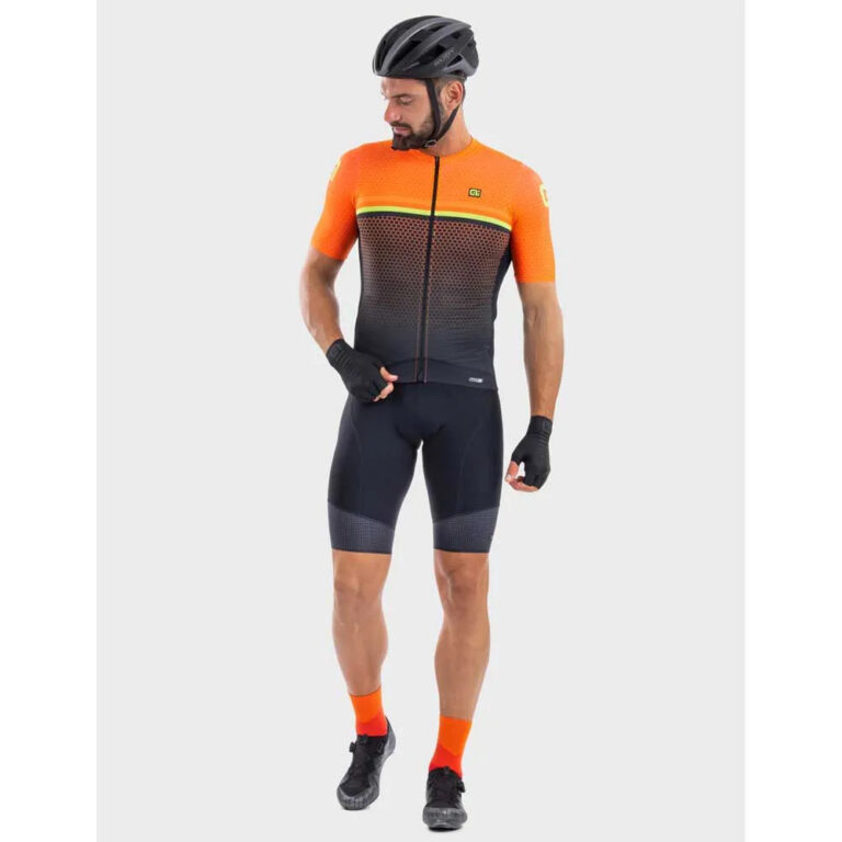 Al&amp;eacute; PR-S Bridge Short Sleeve Jersey M Orange - L Orange - Image 3