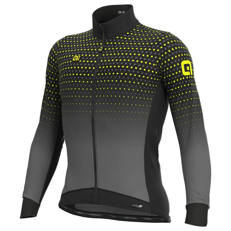 Al&amp;eacute; PR-S Bullet DWR Long Sleeve Jersey S Black / Grey - L Black / Grey