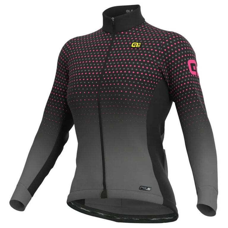 Al&amp;eacute; PR-S Bullet Micro Long Sleeve Jersey XS Black / Fluo Pink - L Black / Fluo Pink