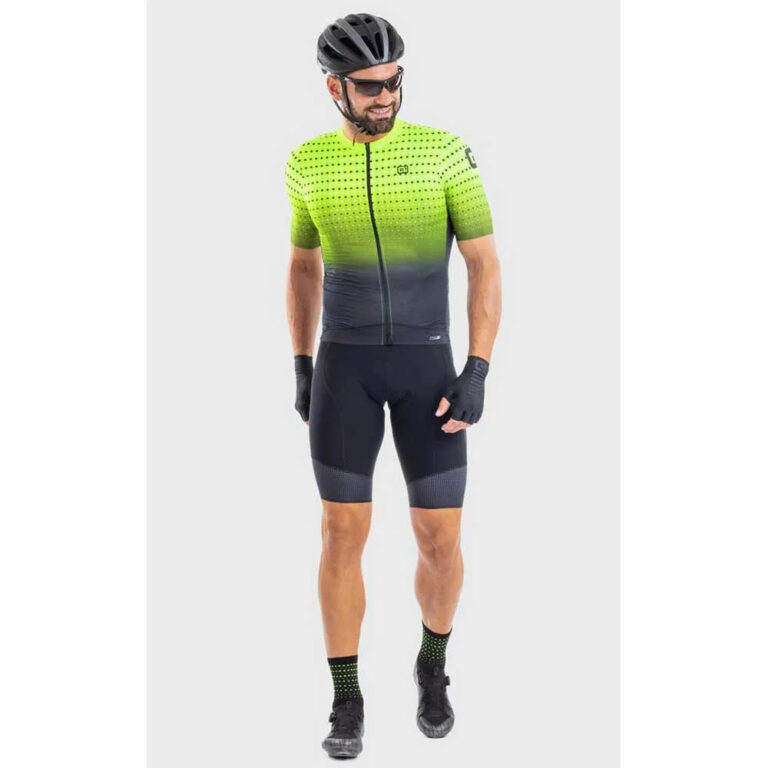 Al&amp;eacute; PR-S Bullet Short Sleeve Jersey S Fluor Yellow / Black - M Fluor Yellow / Black - Image 3