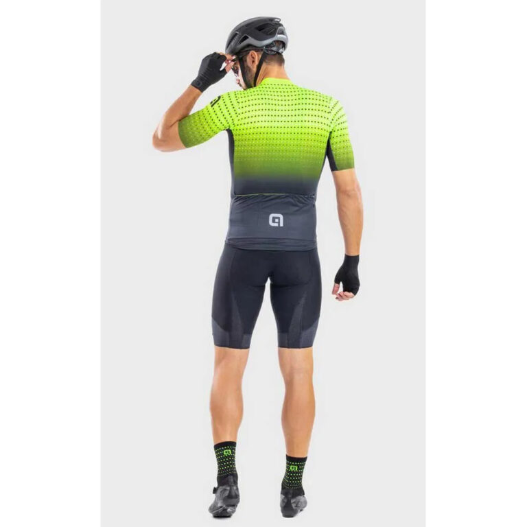 Al&amp;eacute; PR-S Bullet Short Sleeve Jersey S Fluor Yellow / Black - M Fluor Yellow / Black - Image 4