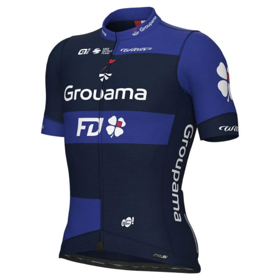 Al&amp;eacute; PR-S Groupama FDJ 2024 Short Sleeve Jersey M Blue - XL Blue