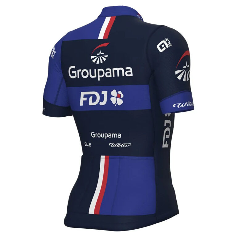 Al&amp;eacute; PR-S Groupama FDJ 2024 Short Sleeve Jersey M Blue - XL Blue - Image 2