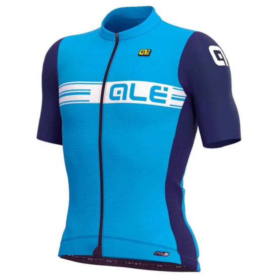 Al&amp;eacute; PR-S Logo Summer Short Sleeve Jersey M Light Blue