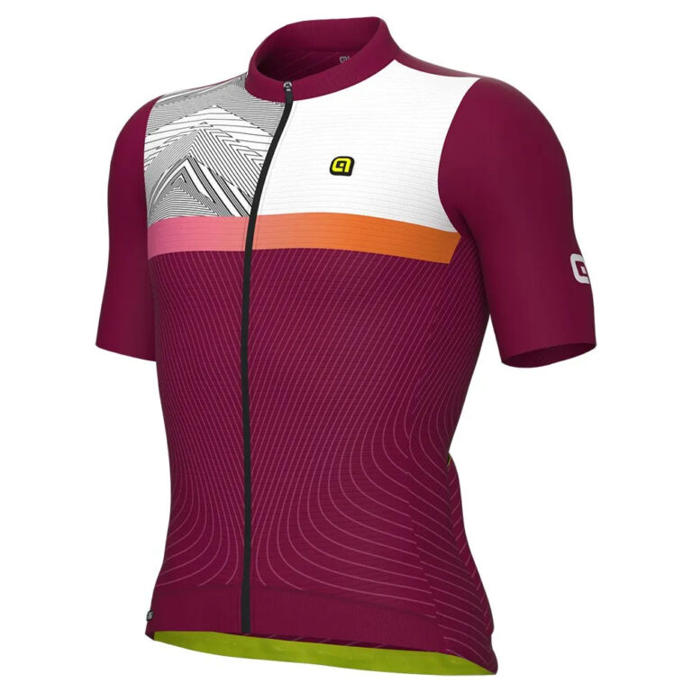 Al&amp;eacute; PR-S Zig Zag Short Sleeve Jersey M Violet