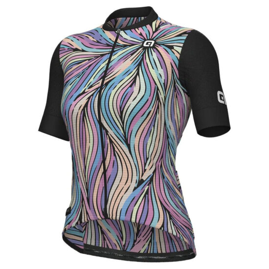 Al&amp;eacute; Pragma Art Short Sleeve Jersey S Black / Multicolor - XL Black / Multicolor