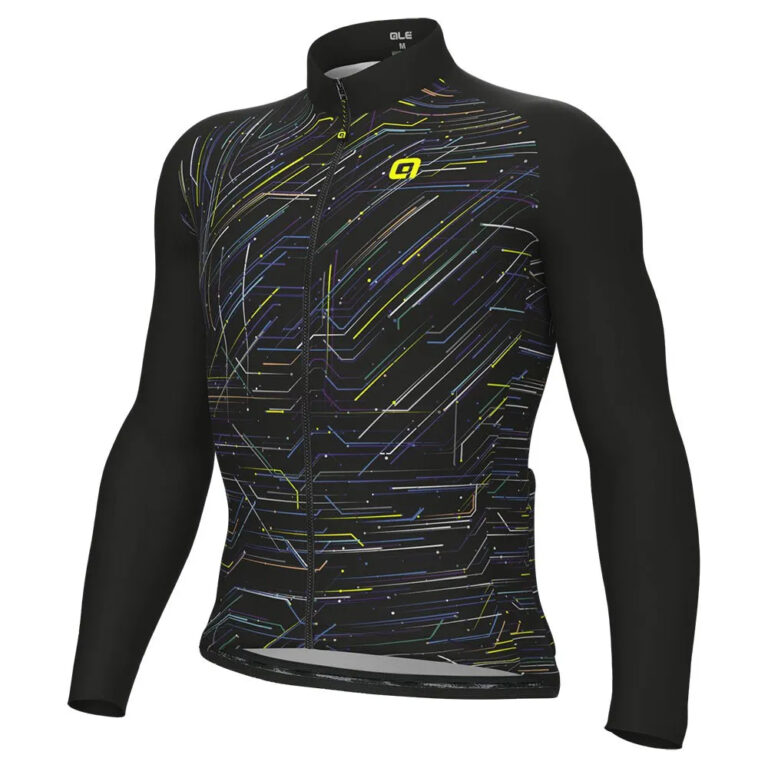 Al&amp;eacute; Pragma Byte Long Sleeve Jersey S Black