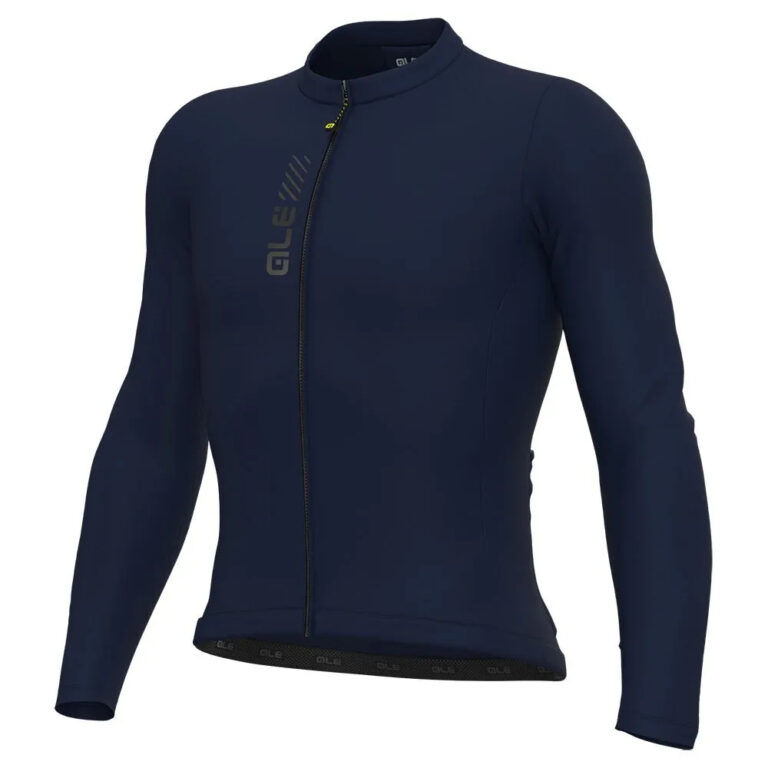 Al&amp;eacute; Pragma Color Block Long Sleeve Jersey M Navy Blue