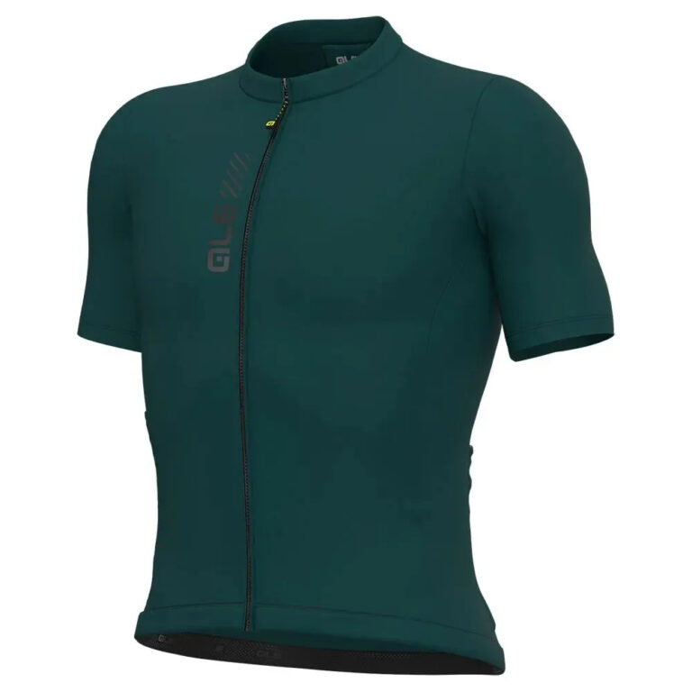 Al&amp;eacute; Pragma Color Block Off Road Short Sleeve Jersey M Dark Green - 2XL Dark Green - Image 3