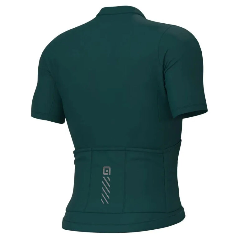 Al&amp;eacute; Pragma Color Block Off Road Short Sleeve Jersey M Dark Green - 2XL Dark Green - Image 4