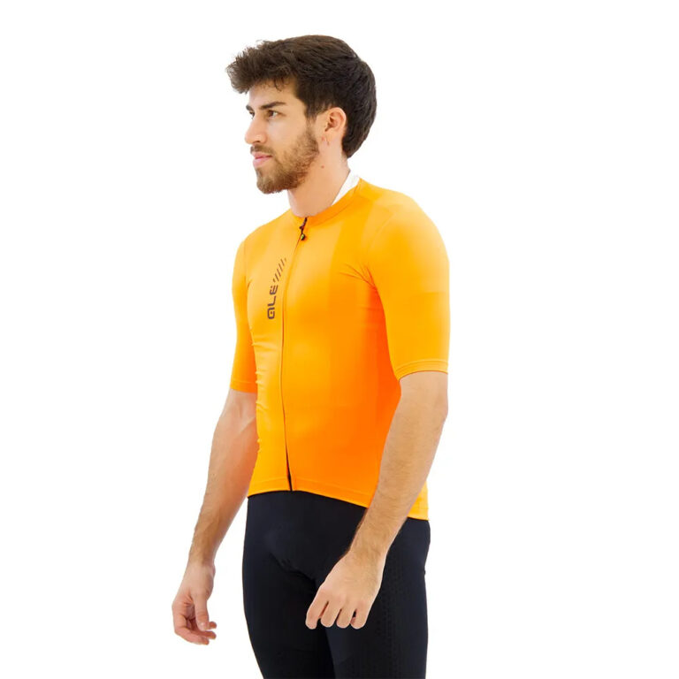 Al&amp;eacute; Pragma Color Block Short Sleeve Jersey S Fluo Orange - Image 5