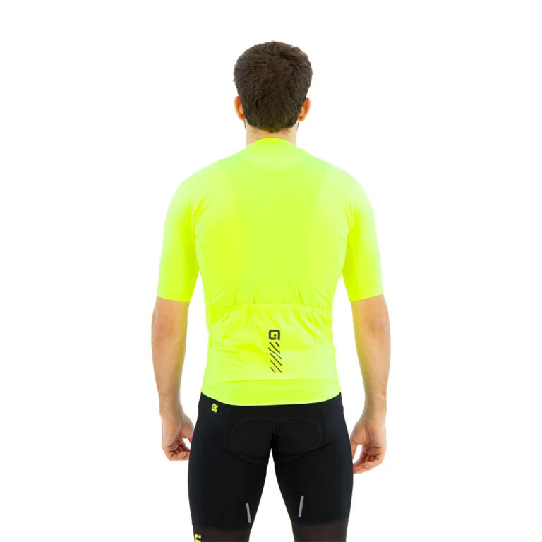 Al&amp;eacute; Pragma Color Block Short Sleeve Jersey S Fluo Yellow - L Fluo Yellow - Image 2